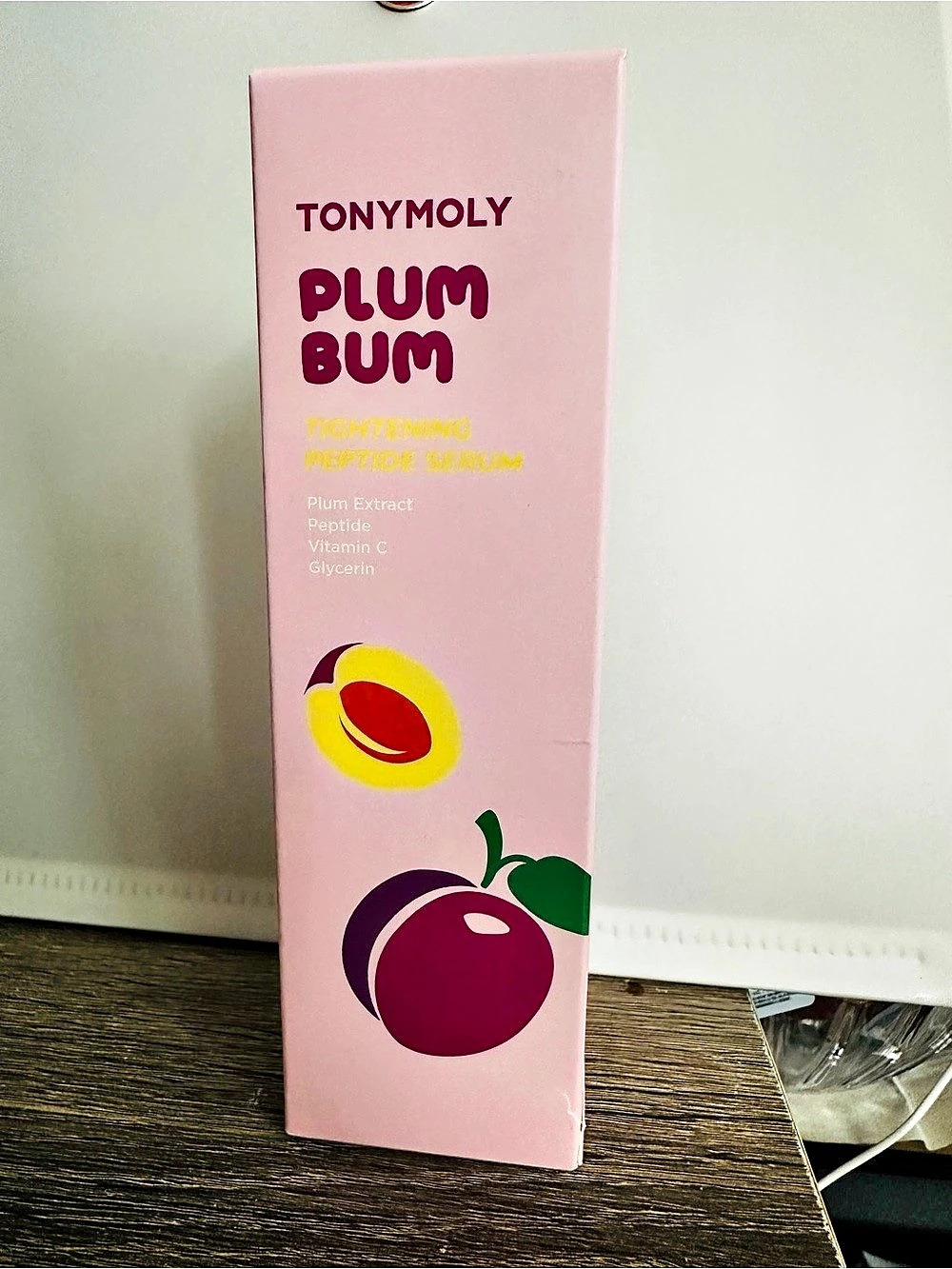 TONYMOLY Plum Bumm Plumping Peptide Serum Plumping Peptide Serum Pink New